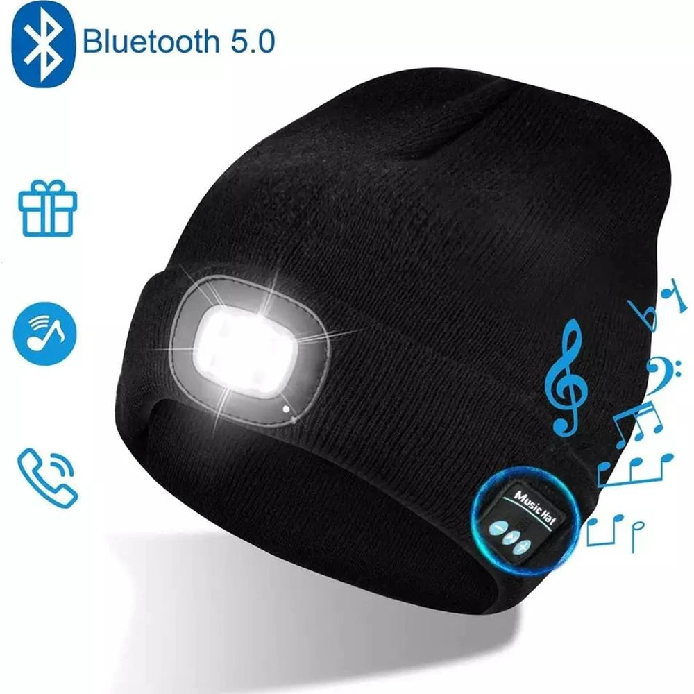 BrightBeats™ Bluetooth Beanie